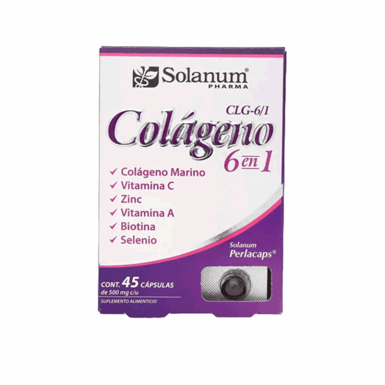 Colageno 6 En 1 C/ 45 Cap Solanum