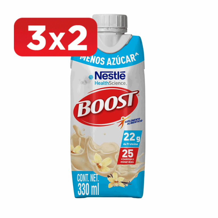 Bebida Boost Menos Azucar Vainilla 330Ml Nestle