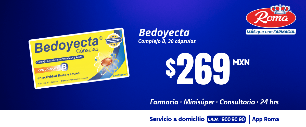 Bedoyecta 30 cápsulas
