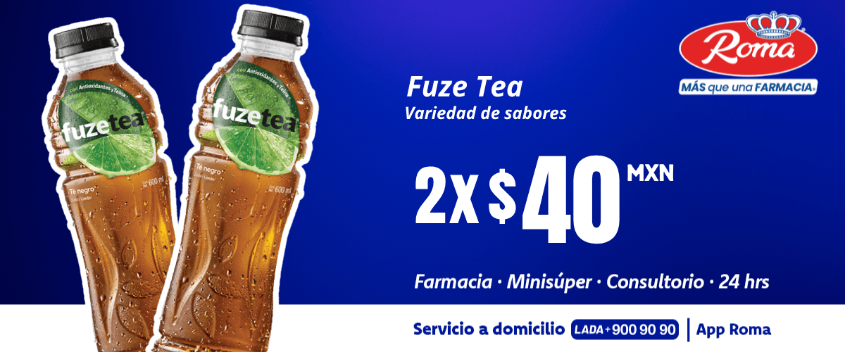 Fuze Tea desc 2x40 MXN