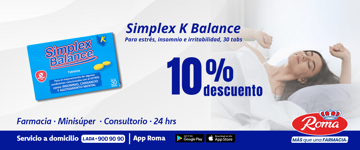 Simplex K Balance 30 Tabletas