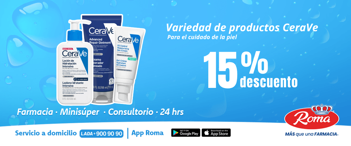 Variedad de productos CeraVe