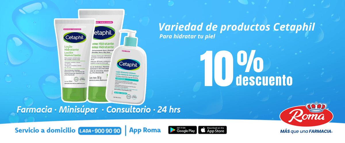 Variedad de productos Cetaphil