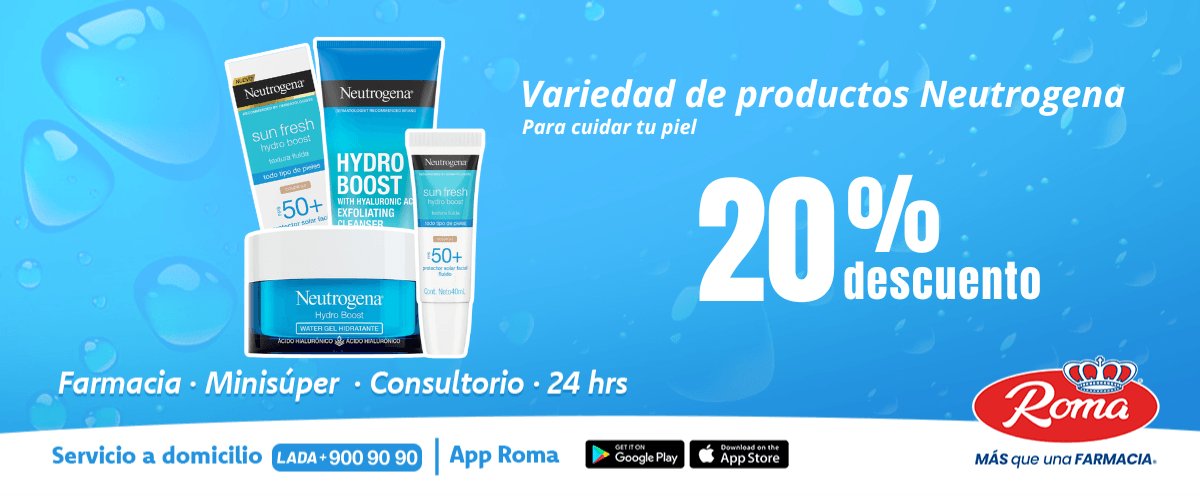 Variedad de productos Neutrogena DESC